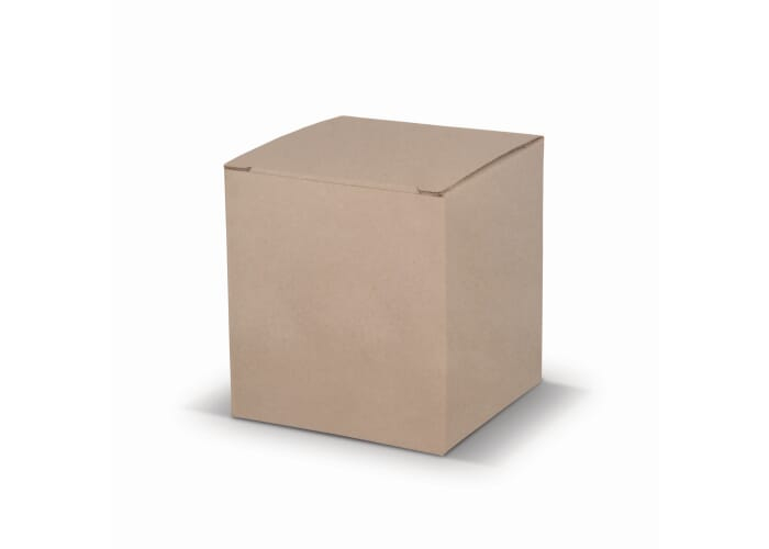 Boîte cadeau publicitaire pour mug 10x11 cm Marron