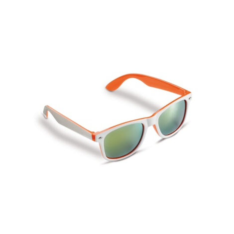 Lunettes de soleil publicitaire bi-couleur