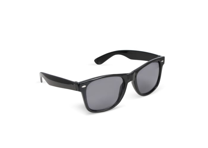 Lunettes de soleil promotionnelles RPC UV400 Justin Noir