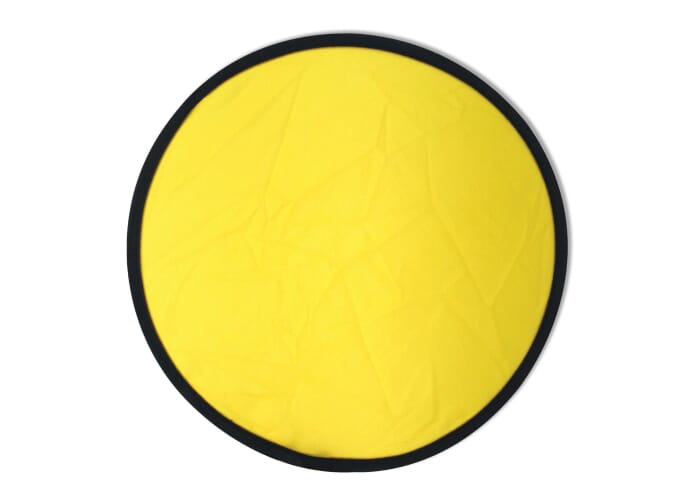 Frisbee publicitaire pliable Jaune