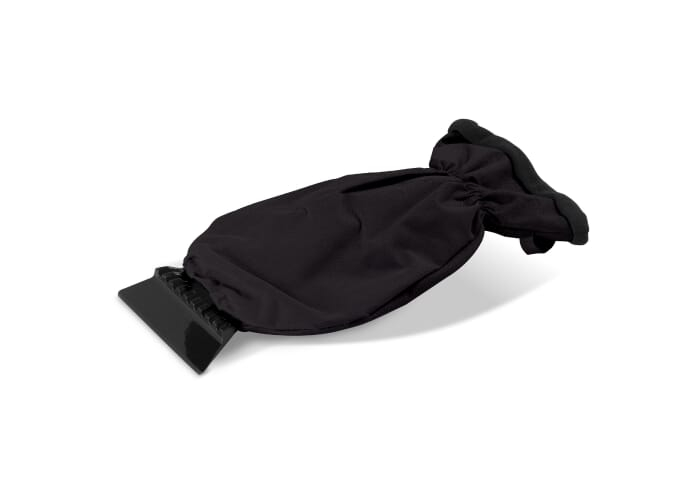 Raclette publicitaire pare-brise avec gant fourré 600D Noir