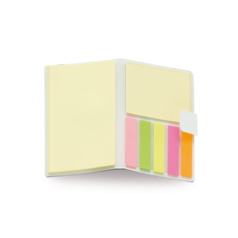 Carnet publicitaire Eco avec marque pages