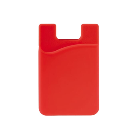 Porte-cartes smartphone publicitaire en silicone