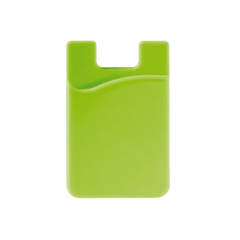 Porte-cartes smartphone publicitaire en silicone