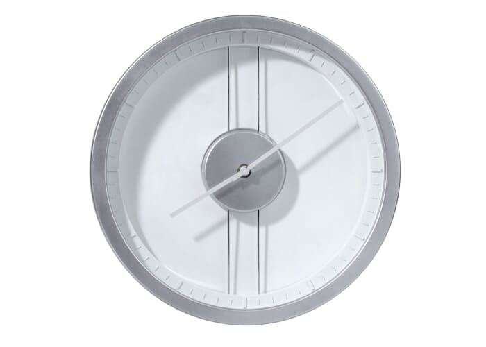 Pendule publicitaire Blanc
