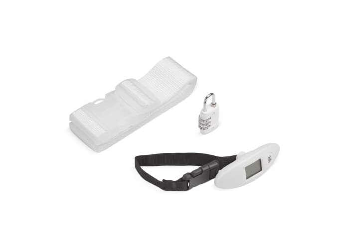 Set voyage 3 pièces personnalisable Blanc