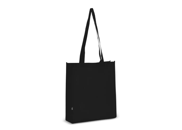Sac cabas publicitaire rPET non tissé 75g Noir