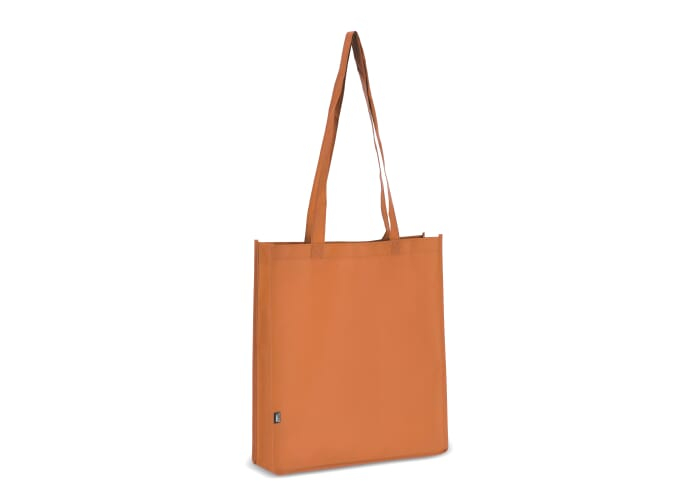 Sac cabas publicitaire rPET non tissé 75g Orange