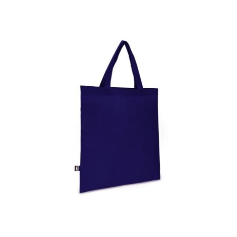 Tote-bag personnalisé avec poignées courtes rPET non tissé 75g