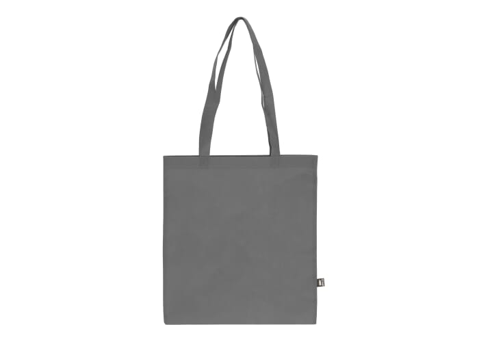 Sac promotionnel rPET non tissé 75g anses longues Gris