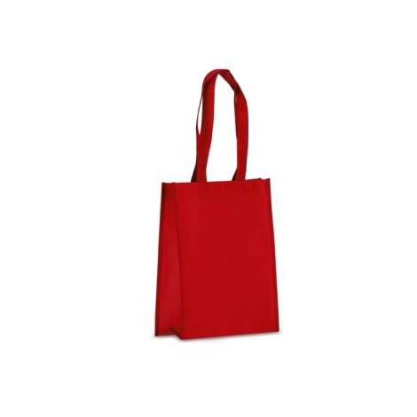 Tote-bag publicitaire avec soufflet rPET laminé non tissé 105g
