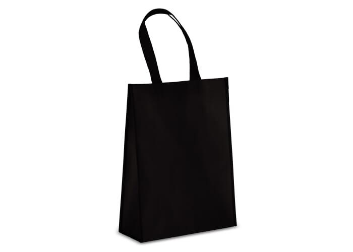Sac cabas rPET laminé non tissé 105g à personnaliser Noir