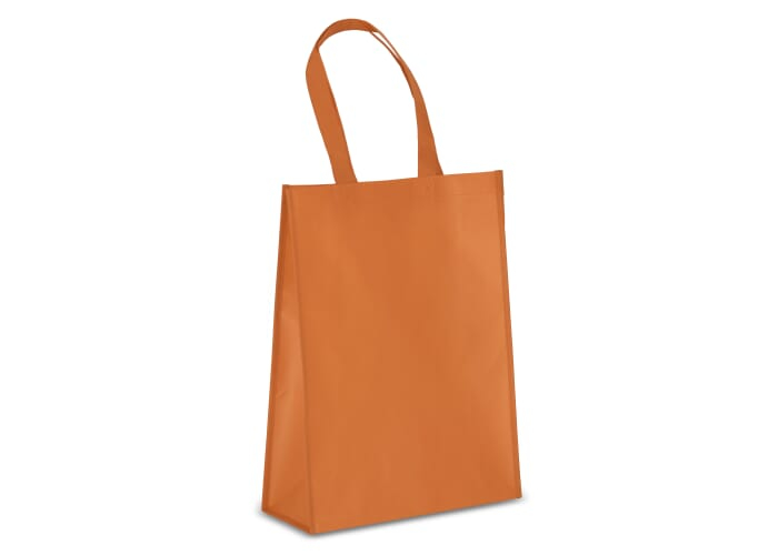 Sac cabas rPET laminé non tissé 105g à personnaliser Orange
