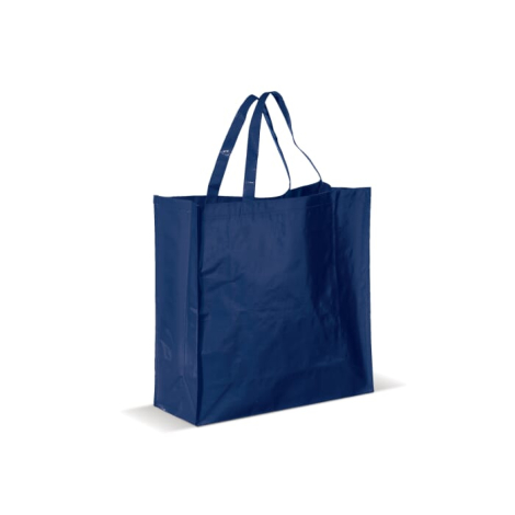 Sac shopping publicitaire en PP tissé brillant 160 gr