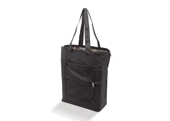 Sac isotherme publicitaire pliable Noir