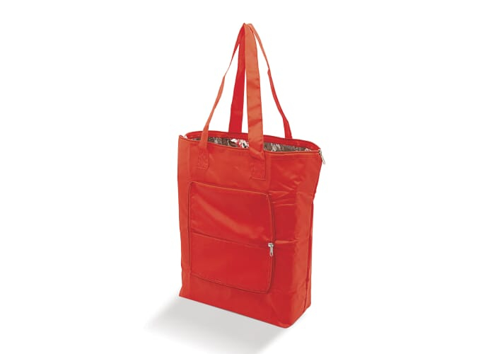 Sac isotherme publicitaire pliable Rouge