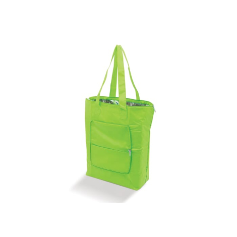 Sac isotherme publicitaire pliable