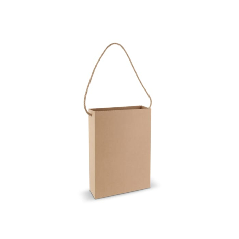 Sac publicitaire en carton rigide 24x8x32 cm