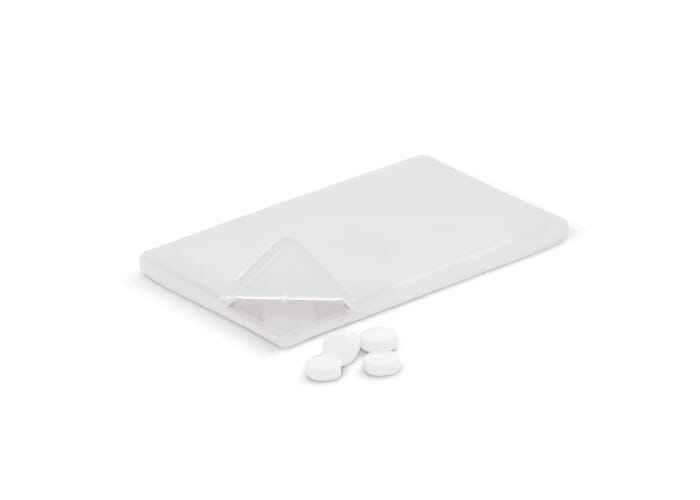 Distributeur de bonbons publicitaire Blanc