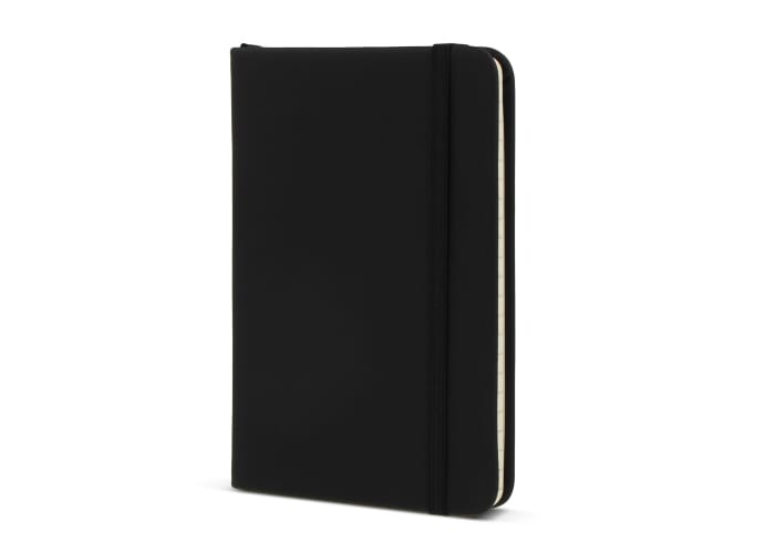 Carnet promotionnel A6 rPET / PU Noir