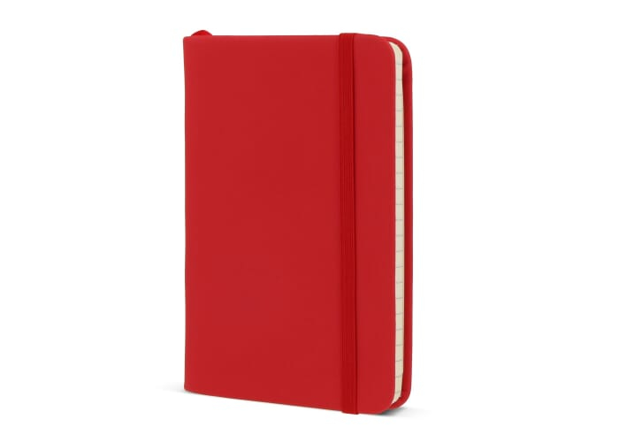 Carnet promotionnel A6 rPET / PU Rouge