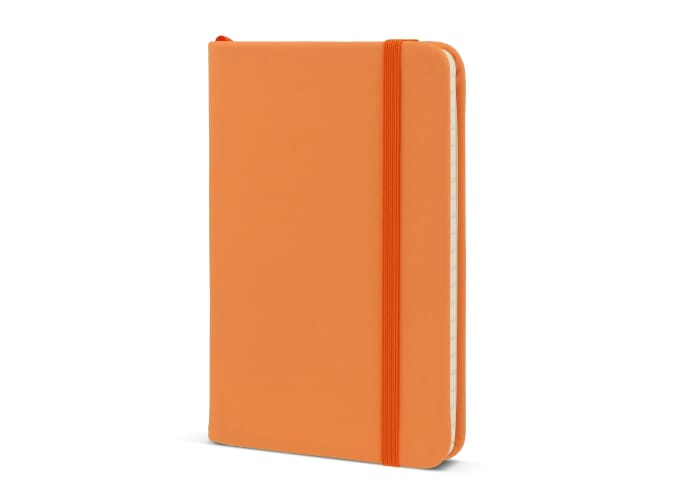 Carnet promotionnel A6 rPET / PU Orange