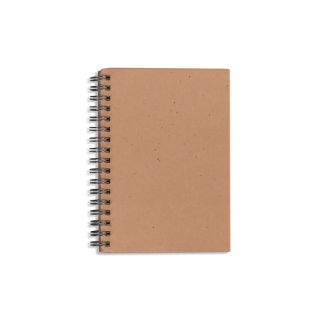 Cahier à spirale personnalisable en papier ensemencé