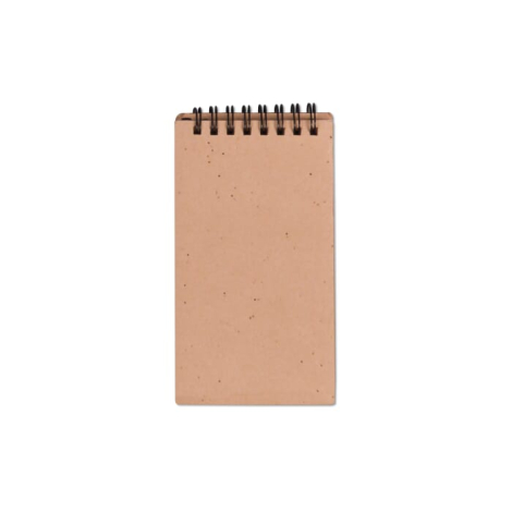 Carnet spirale personnalisable papier ensemencé