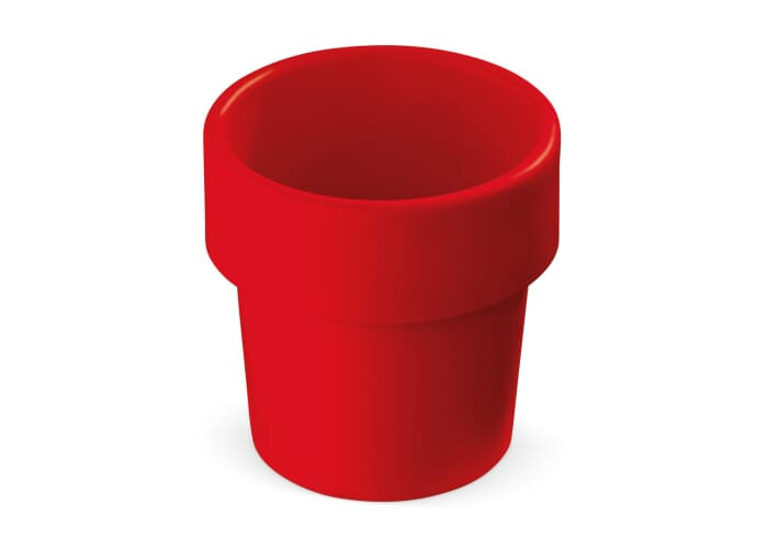 Tasse café personnalisable graines tomates-cerises Rouge