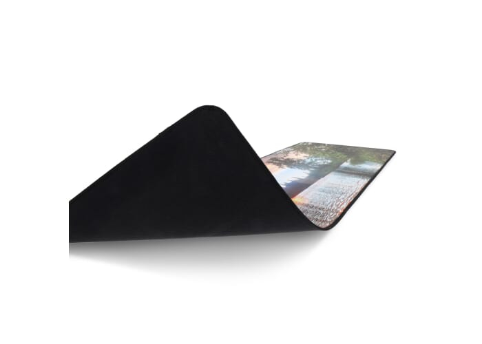 Tapis de bureau personnalisable 78 x 30 cm Blanc