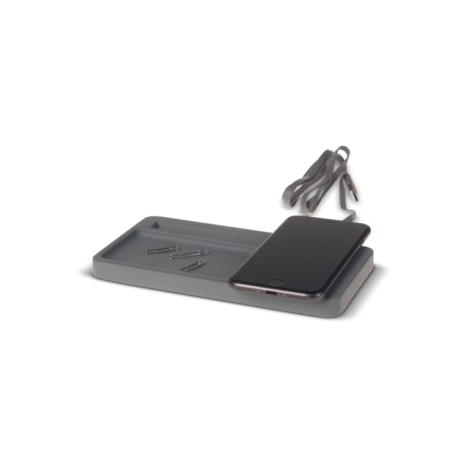 Organiseur de bureau à personnaliser avec chargeur sans fil 5W