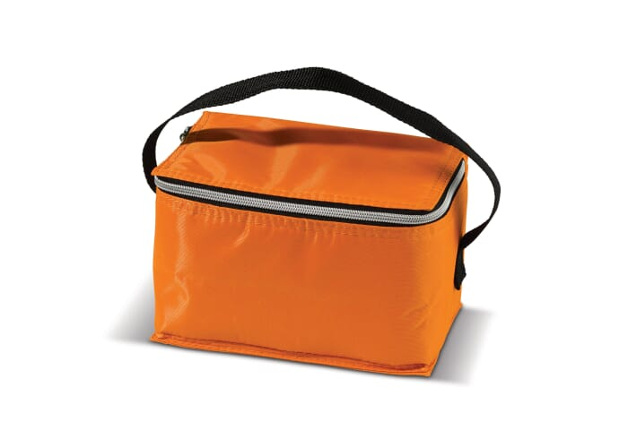 Sac isotherme publicitaire pour 6 canettes Orange