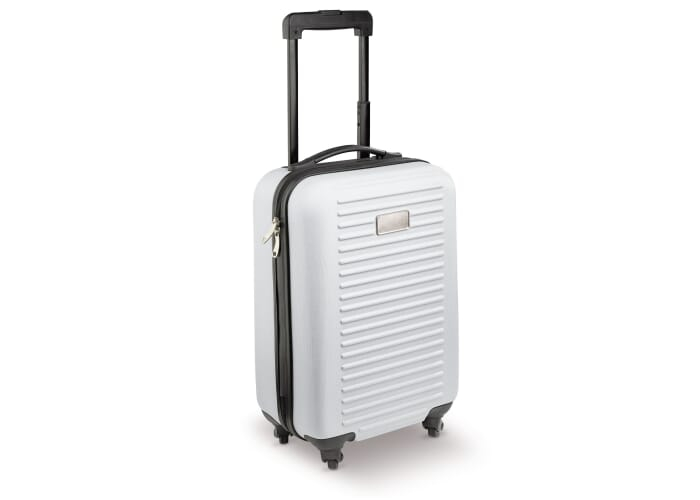 Valise de voyage personnalisée taille cabine Blanc