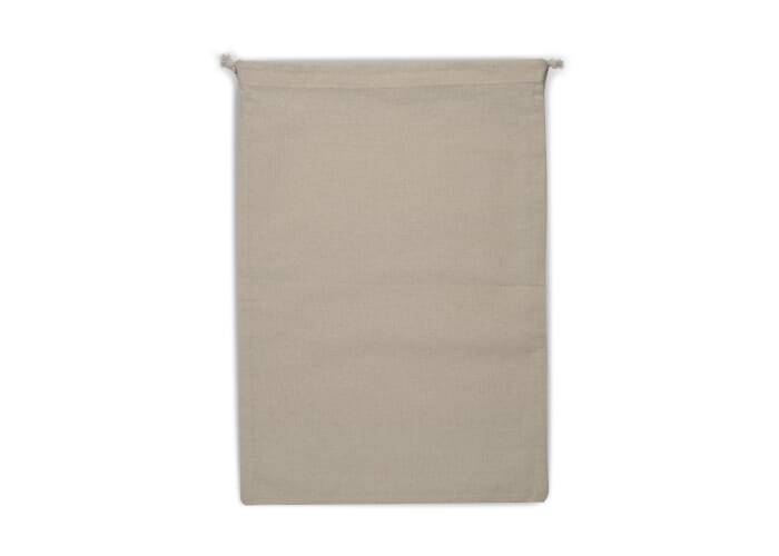 Sac filet coton 140g 30x40cm personnalisable Ecru