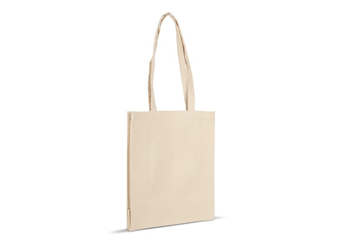 Sac shopping publicitaire coton 280g 32x13x40cm Ecru