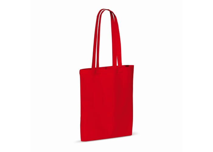 Sac en coton recyclé promotionnel 140g Rouge