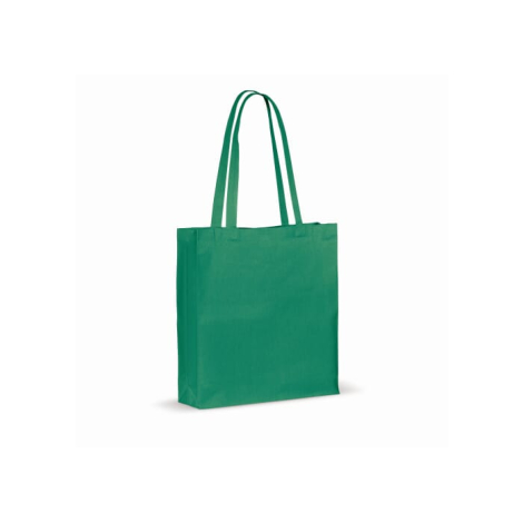 Tote bag publicitaire coton recyclé avec soufflet 140g