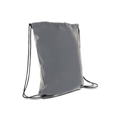 Sac à cordon promotionnel réfléchissant 