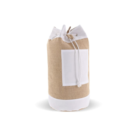 Sac marin en jute et coton personnalisable