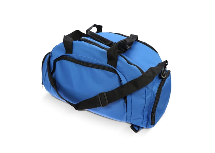 Sac à dos de sport rPET 27L personnalisable Karo Bleu
