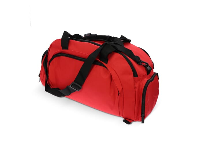 Sac à dos de sport rPET 27L personnalisable Karo Rouge