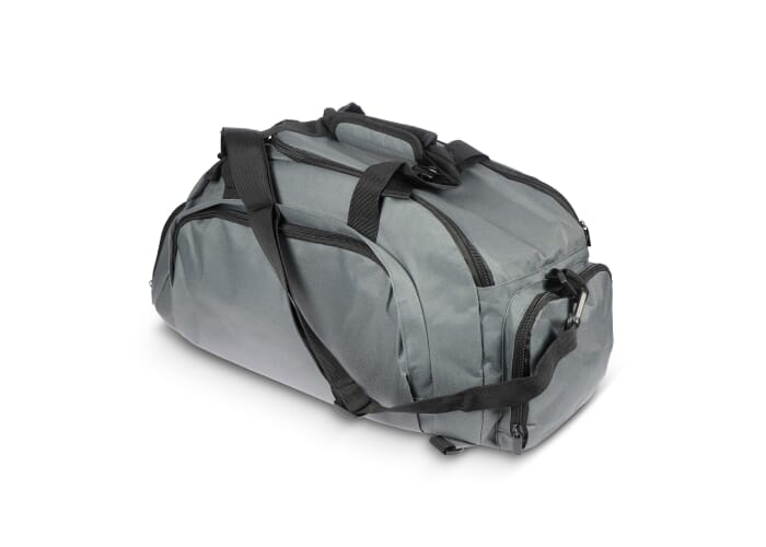 Sac à dos de sport rPET 27L personnalisable Karo Gris