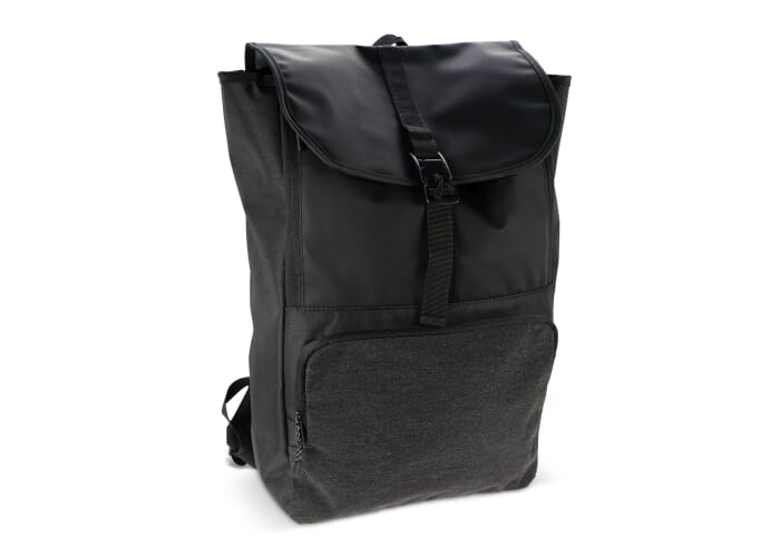 Sac à dos publicitaire ordinateur 15" rPET 20L Liam Noir