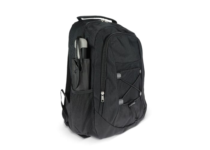 Sac à dos promotionnel PET recyclé et cordon de serrage 25L Noir