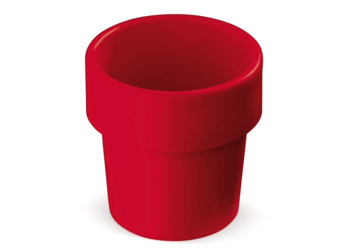 Tasse à café promotionnelle écolo 240ml Hot-but-cool Rouge