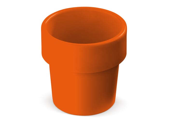 Tasse à café promotionnelle écolo 240ml Hot-but-cool Orange