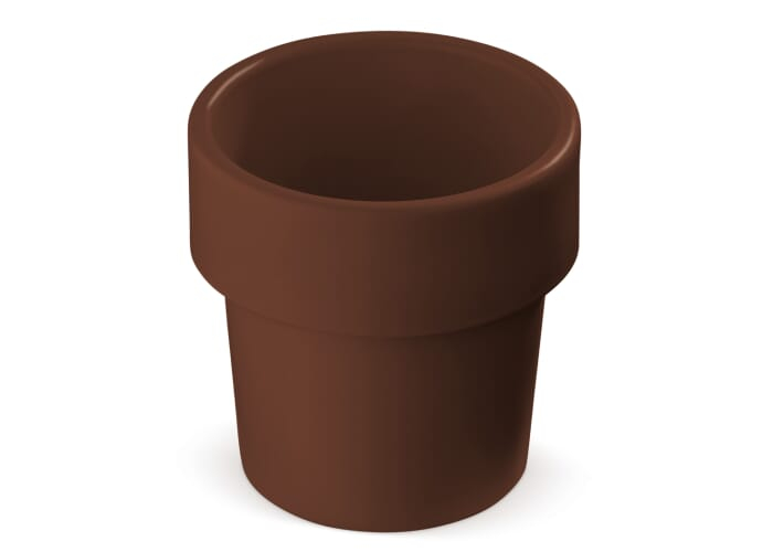 Tasse à café promotionnelle écolo 240ml Hot-but-cool Marron