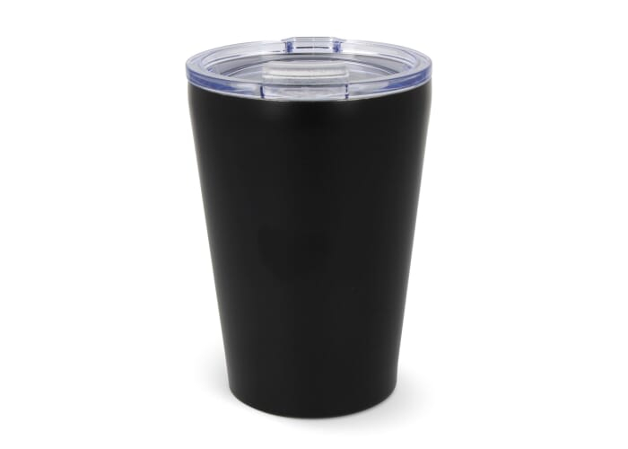 Mug avec couvercle 300ml personnalisable Murray Noir