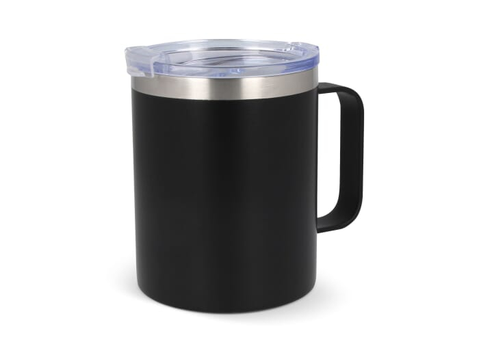 Mug isotherme publicitaire Danube 350ml Noir