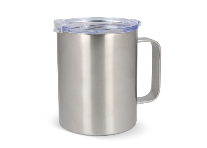 Mug isotherme publicitaire Danube 350ml Argent
